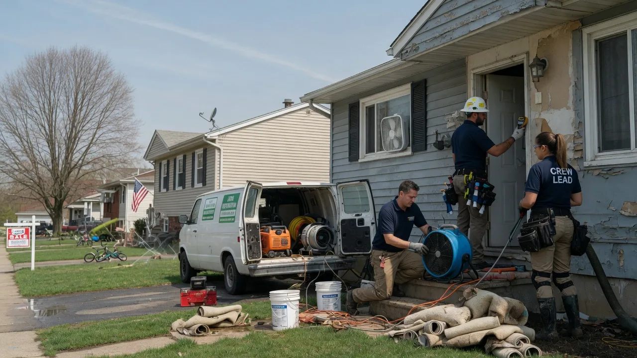 Flood Cleanup in Sugarcreek, OH near me